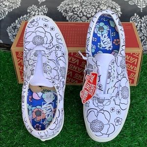 VANS ERA U-COLOR FLORAL/TRUE WHITE WMNS